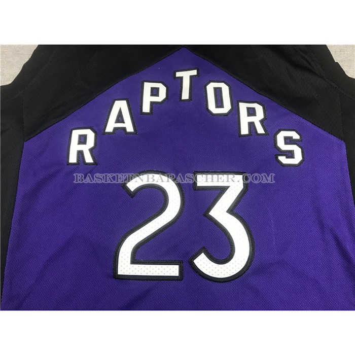 Maillot Tornto Raptors Fred Vanvleet Earned 2020-21 Noir Volet